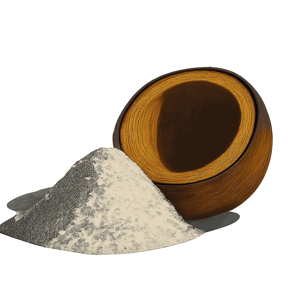 Desiccated coconut